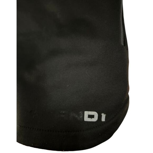 AND1 Men's Fleece Short Sleeve Athletic Hoodie Black Large - Picture 10 of 11